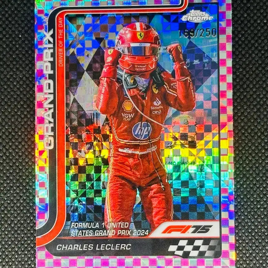 [BUNJANG] 2025 Topps Chrome Charles Leclerc Limited Edition Card 
