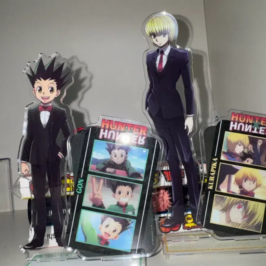 [BUNJANG] Hunter x Hunter Kurapika/Gon Acrylic Standee Bundle / 무하자,덤)곤,크라피카 아크릴 일괄