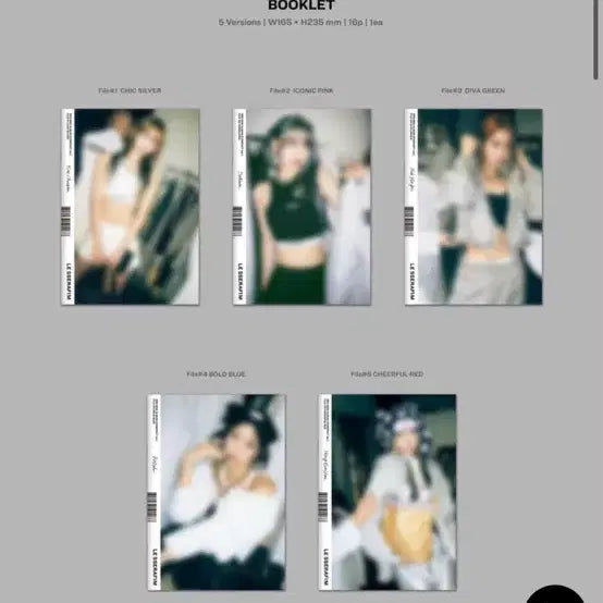 [BUNJANG] LE SSERAFIM 3rd Mini Album EASY Kim Chaewon Compact Ver. Components / 르세라핌 3집 미니앨범 EASY 킴채원 컴팩트 ver.