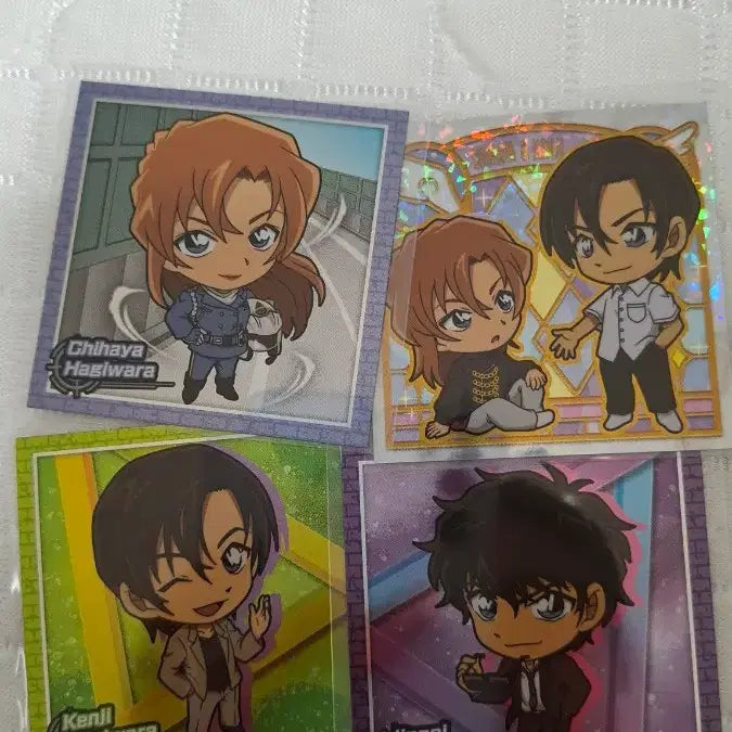 [BUNJANG] Detective Conan Movie APTX4869 Gummy Seal Set / 명탐정 코난 극장판 기념 APTX4869 구미 씰 진페이 하기와라 켄지 하기와라 치하야