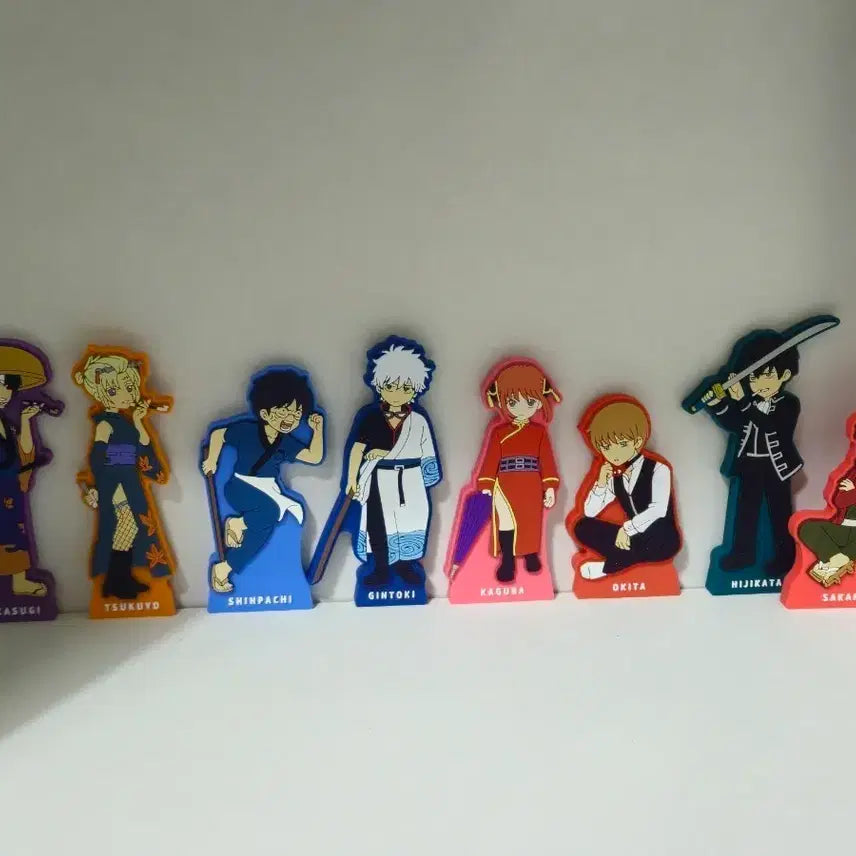 [BUNJANG] Gintama Ichiban Kuji Rubber Stamp Set / 은혼 제일복권 러버,도장 일괄 판매