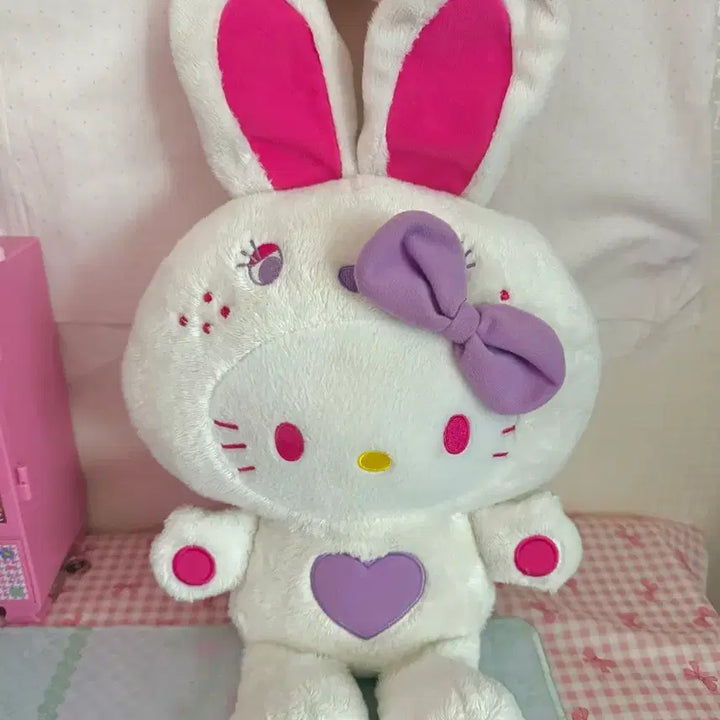 [BUNJANG] Colorful Bunny Kitty Doll / 컬러풀 바니 키티 인형