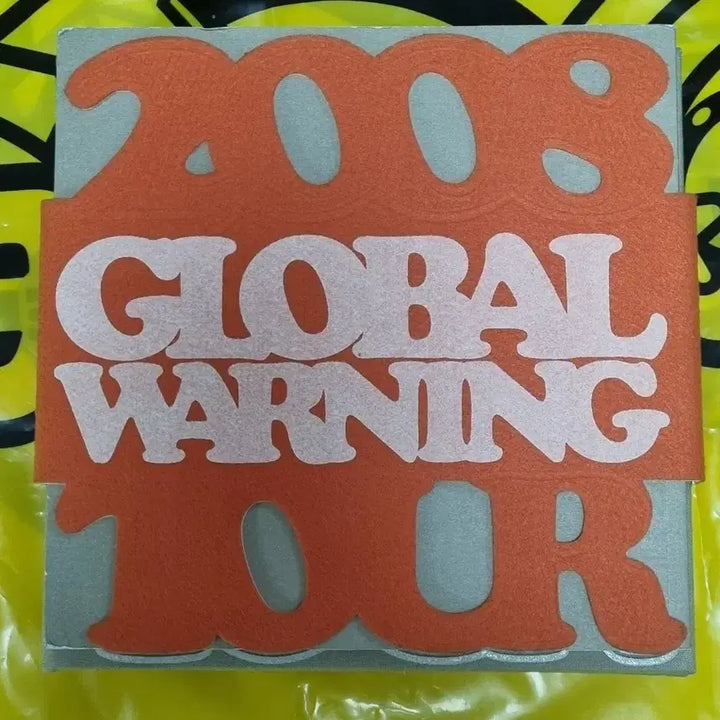 [BUNJANG] Taeyang 2008 HOT Tour (Global Warning) DVD / 2008 태양 HOT 투어(Global warning) dvd