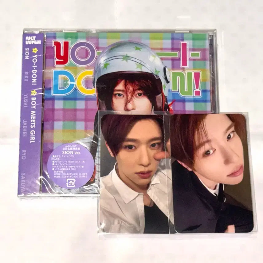[BUNJANG] NCT WISH Sion Yoichidori Bommitgirl Japanese Album First Press Limited Edition Jewel Case (Sealed) / 엔시티 위시 시온 요이동 보밋걸 일본 앨범 초회한정반 개인반 쥬얼