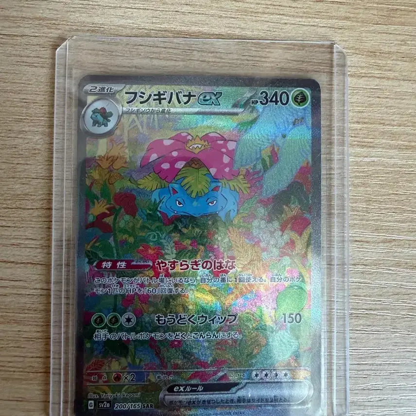 [BUNJANG] Venusaur ex SAR 151 Pokemon Card / 이상해꽃 ex sar 151 포켓몬카드