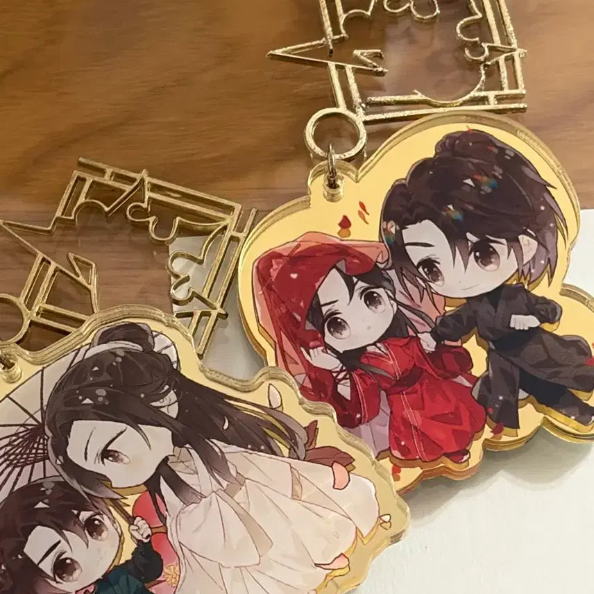 [BUNJANG] Li Hua Ta De Bai Miao Zun KamPong Acrylic Keychain / 이합화타적 백묘사존 캄퐁 아크릴 키링