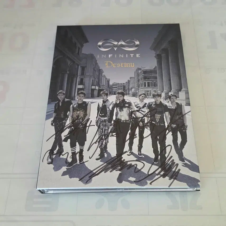 [BUNJANG] Infinite Destiny Signed Promotional Album / 인피니트 데스티니 DESTINY 친필 싸인 비매 앨범 양도 판매