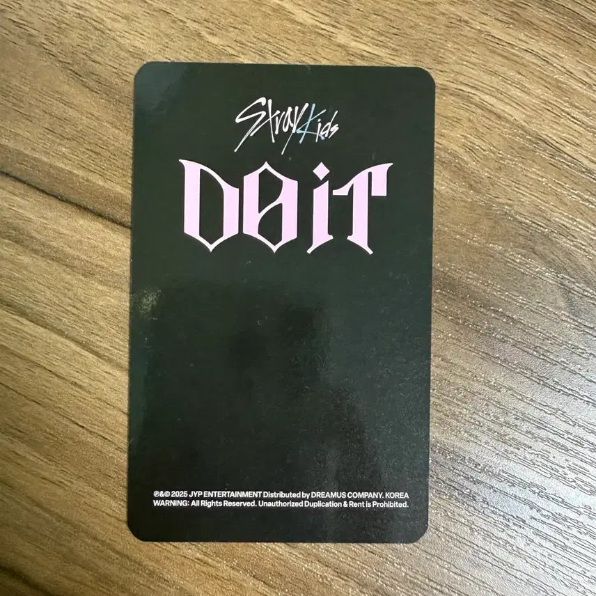 [BUNJANG] Stray Kids Felix DO NOT SLEEP Special POB Photocard / 필릭스 두잇 특전 포토카드