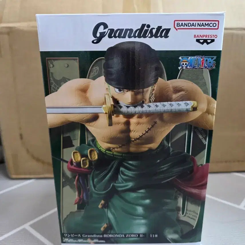 [BUNJANG] One Piece Grandista Roronoa Zoro Figure (Sealed) / 원피스 그란디스타 롤로노아 조로 미개봉