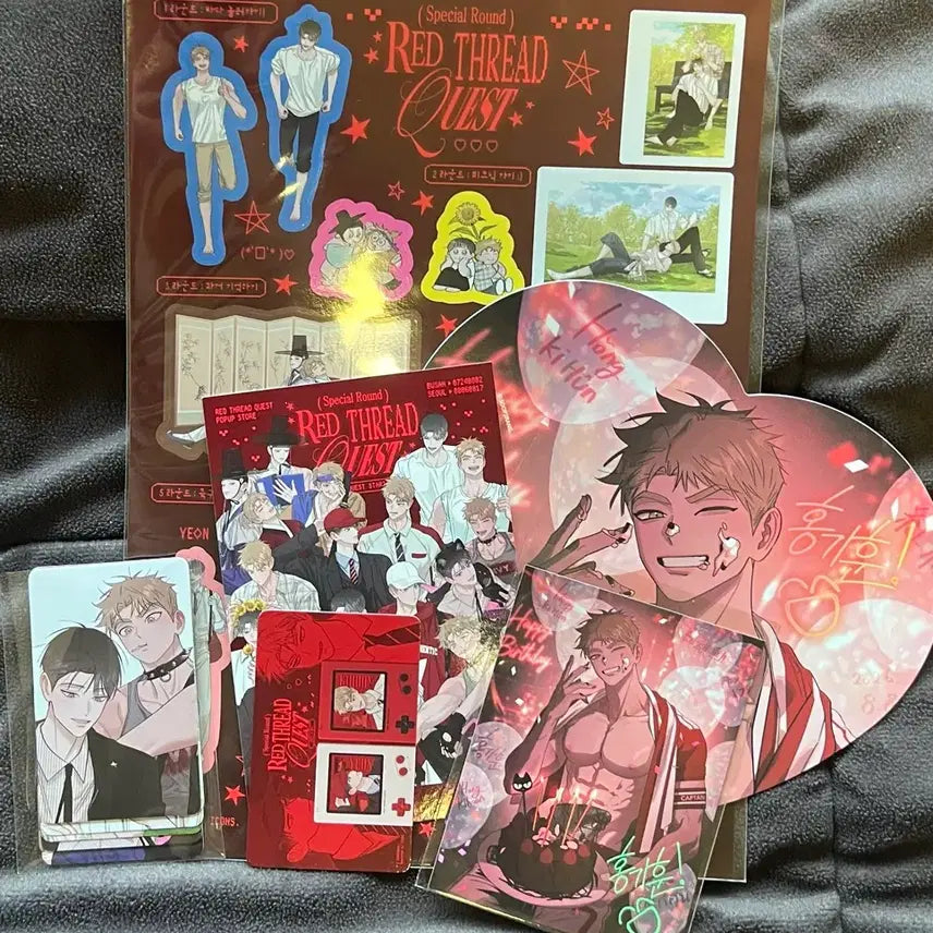 [BUNJANG] Hongsil Quest Pop-up Bundle Set / 홍실퀘스트 팝업 특전 일괄