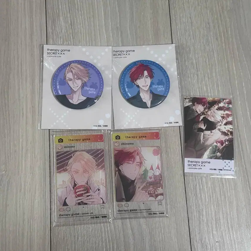 [BUNJANG] Therapy Game Minato Ikushima Shizuma Goods / 테라피 게임 미토 미나토,이쿠시마 시즈마 굿즈