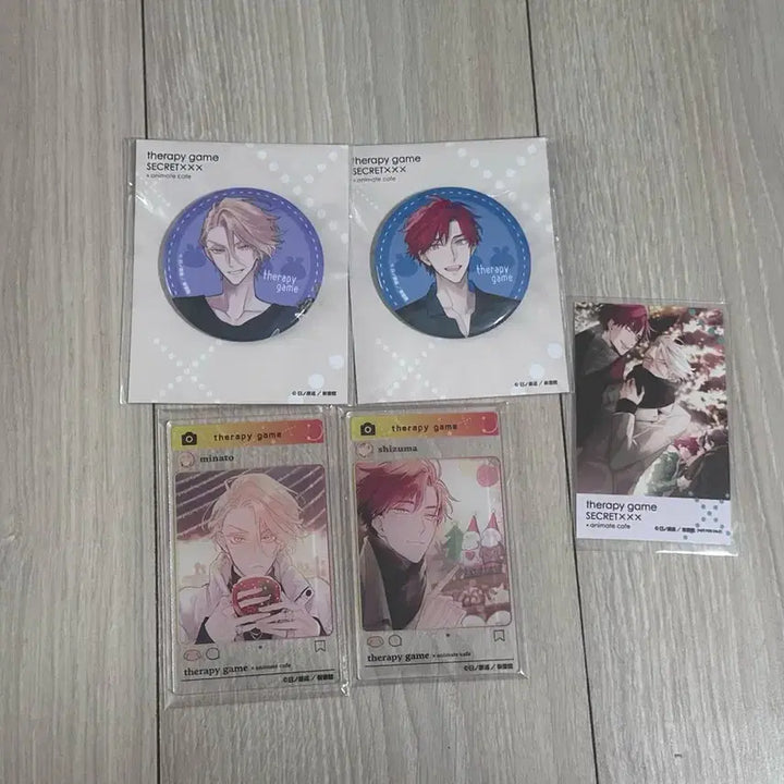 [BUNJANG] Therapy Game Minato Ikushima Shizuma Goods / 테라피 게임 미토 미나토,이쿠시마 시즈마 굿즈