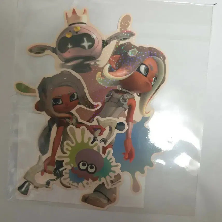 [BUNJANG] Splatoon 3 Side Order Die-Cut Sticker 3-Type Set (Sealed) / [미개봉] 스플래툰3 사이드 오더 다이컷 스티커 3종 세트