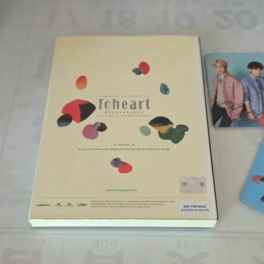 [BUNJANG] Toheart Delicious Signed Album / PS있음) 투하트 딜리셔스 샤이니 키 인피니트 우현 친필 싸인 비매 앨범 양도 판매