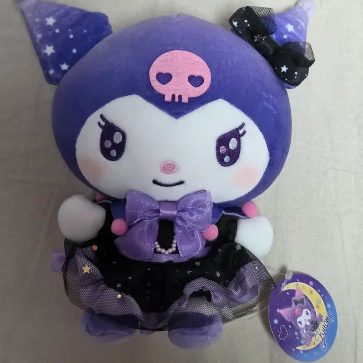 [BUNJANG] Sanrio Kuromi Plush Toy Japanese Exclusive Purple Star Cape / 희귀 일본 한정판 정품 쿠로미 인형 보라색 별 망토