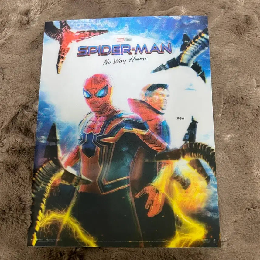 [BUNJANG] Spider-Man: No Way Home Original Ticket Book Lenticular Poster Megabox / 스파이더맨 노웨이홈 오리지널 티켓북 렌티큘러 포스터 메가박스