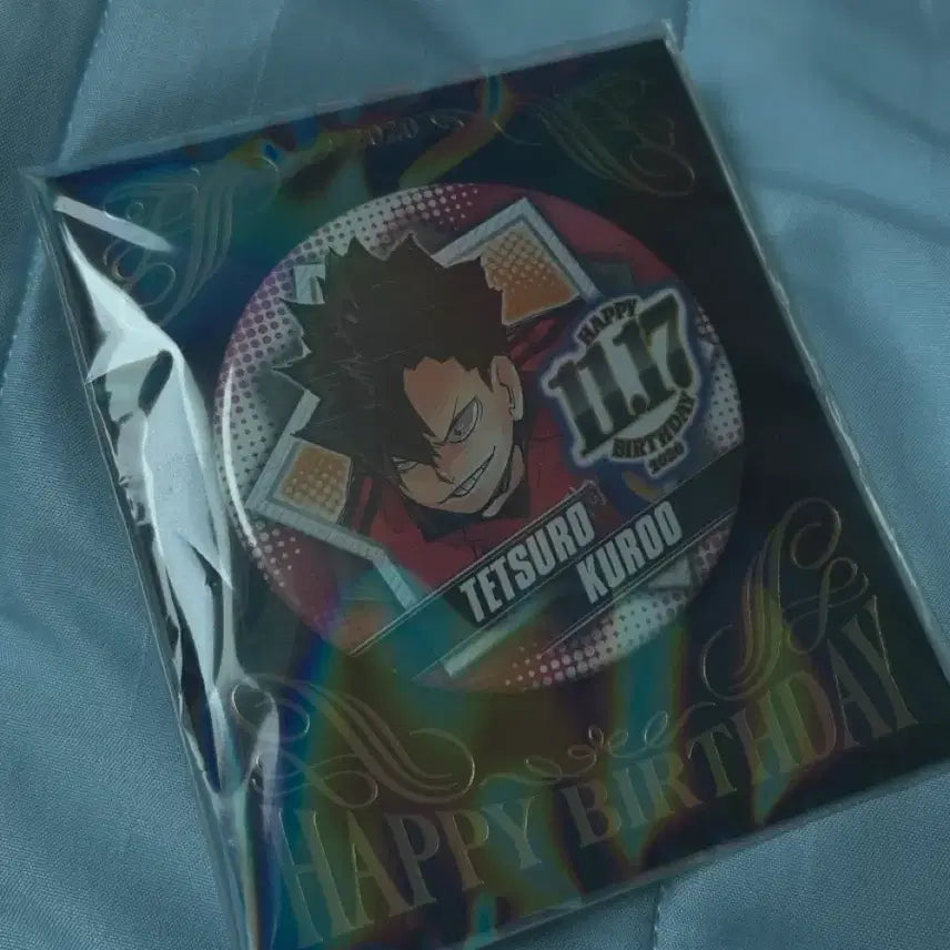 [BUNJANG] Haikyuu!! Kuroo 2020 Jump Shop Birthday Badge (Sealed) / 미개봉 쿠로오 2020 점프샵 생일 뱃지 하이큐