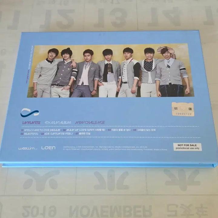 [BUNJANG] Infinite "Man In Love" Autographed Album / 인피니트 맨인럽 맨인러브 뉴챌 뉴챌린지 남자가 사랑할때 친필 싸인 비매 앨범 양도 판매