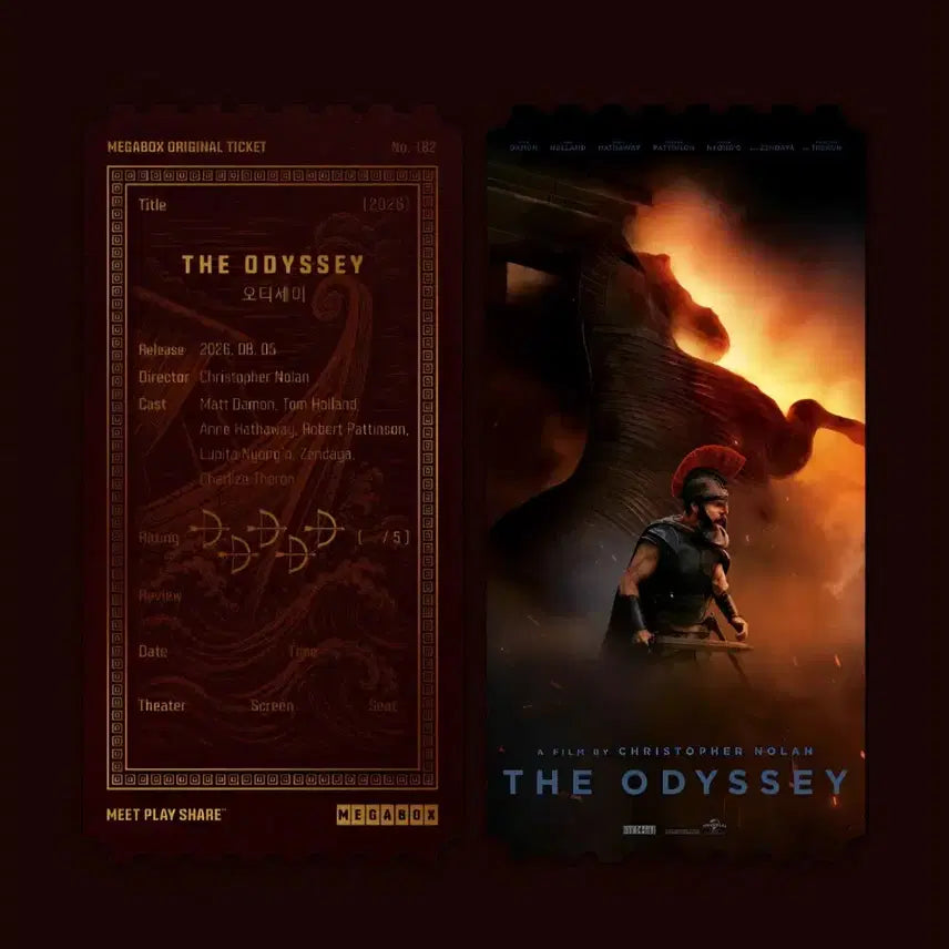 [BUNJANG] Odyssey Original Ticket / 오디세이 오리지널티켓