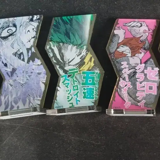 [BUNJANG] My Hero Academia Jump Shop Special Move Acrylic Stand / 나히아 점프샵 필살기 아크릴5개