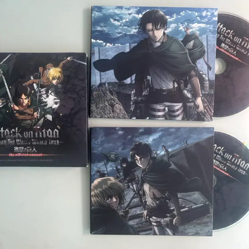 [BUNJANG] Shingeki no Kyojin Concert World Tour CD Goods / 진격거 콘서트 월드투어 cd굿즈