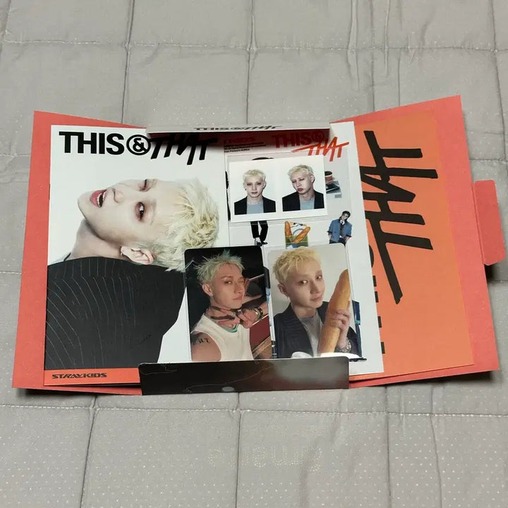 [BUNJANG] Stray Kids Bang Chan THIS &amp; THAT [&amp; VER.] Full Set Photocard / 방찬)스트레이키즈 디스앤댓 앤버전 풀세트 방찬 this&amp;that