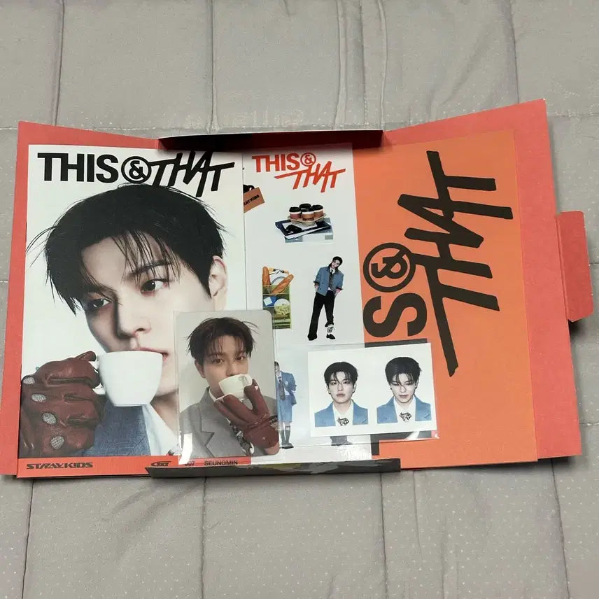 [BUNJANG] Stray Kids Seungmin THIS &amp; THAT Album Photocard / 승민)스트레이키즈 디스앤댓 앤버전 승민 앨포 this&amp;that