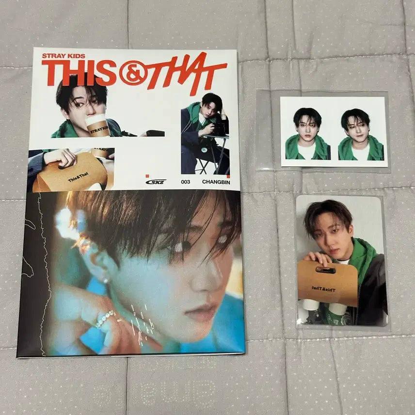 [BUNJANG] Stray Kids Changbin THIS &amp; THAT AND Ver. Photocard / 창빈)스트레이키즈 디스앤댓 앤버전 창빈 앨포 this&amp;that