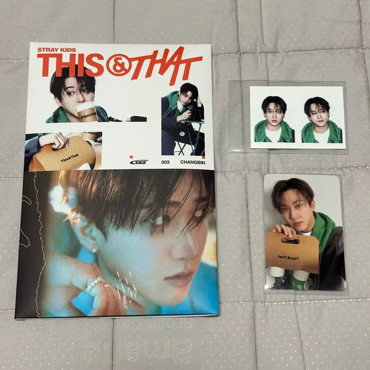 [BUNJANG] Stray Kids Changbin THIS &amp; THAT AND Ver. Photocard / 창빈)스트레이키즈 디스앤댓 앤버전 창빈 앨포 this&amp;that