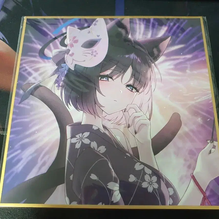 [BUNJANG] Blue Archive Kyoko Shikishi Art Board / 블루아카이브 키쿄 색지
