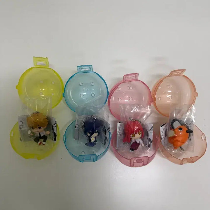 [BUNJANG] Chainsaw Man: The Red Part Figure Keychain Gacha Set (Sealed) / [미개봉] 체인소맨 레제편 피규어 키체인 가챠 세트