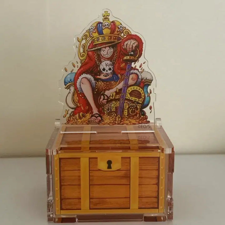 [BUNJANG] One Piece Luffy Treasure Chest Acrylic Box / 원피스 점프샵 루피 아크릴 상자