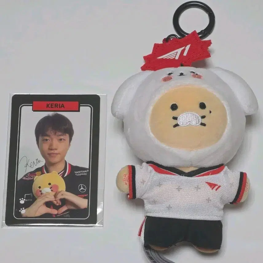 [BUNJANG] T1 Keria ChunSik 2025 Doll Keyring &amp; Photocard / 티원 케리아 춘식이 2025 인형키링 포토카드