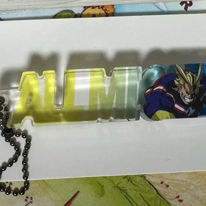 [BUNJANG] My Hero Academia All Might Name Acrylic Keyring / 히로아카 올마이트 네임 아크릴 키링 판매합니다