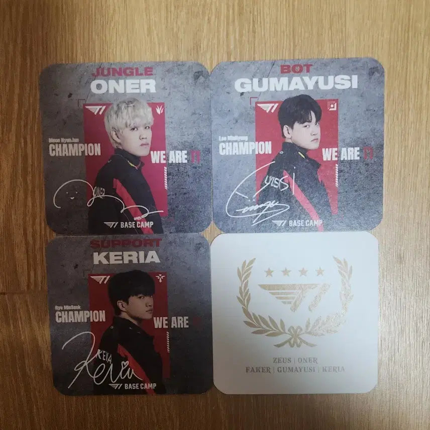 [BUNJANG] T1 Coaster Bundle Set / 티원 티코스터 팝니다