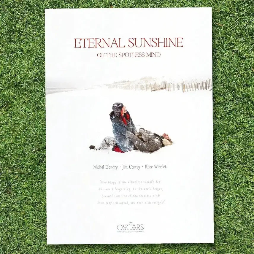 [BUNJANG] Eternal Sunshine of the Spotless Mind 20th Anniversary Special Limited Oscar Poster (A3) / [2023초희귀한정판]영화 이터널선샤인 20주년 기념 스페셜 한정 오스카 포스터(A3) 미셸 공드리 감독 포스터