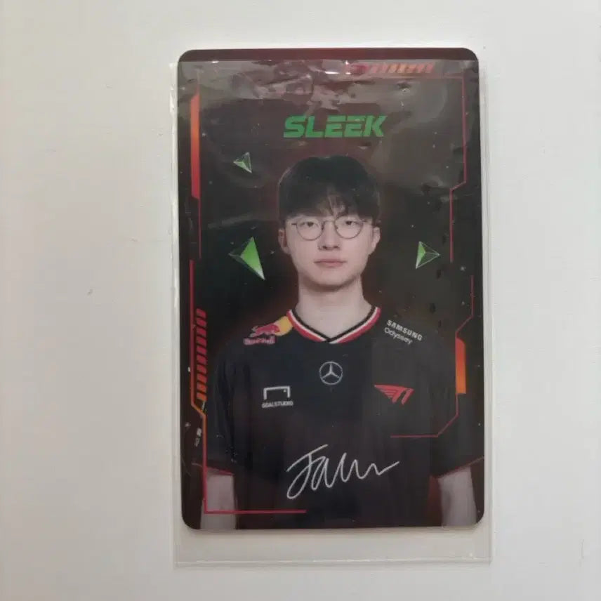 [BUNJANG] T1 Faker Photocard / 슬릭 T1 페이커 포토카드