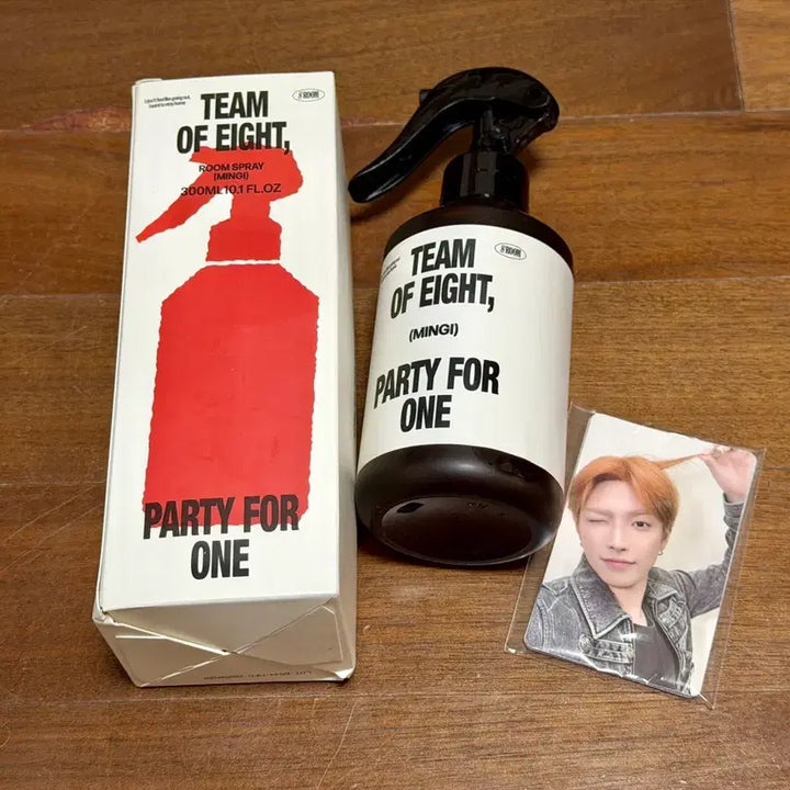 [BUNJANG] ATEEZ Mingi 8ROOM Room Spray + Official Photocard / 에이티즈 ATEEZ 민기 8ROOM 룸스프레이 + 공식 포카