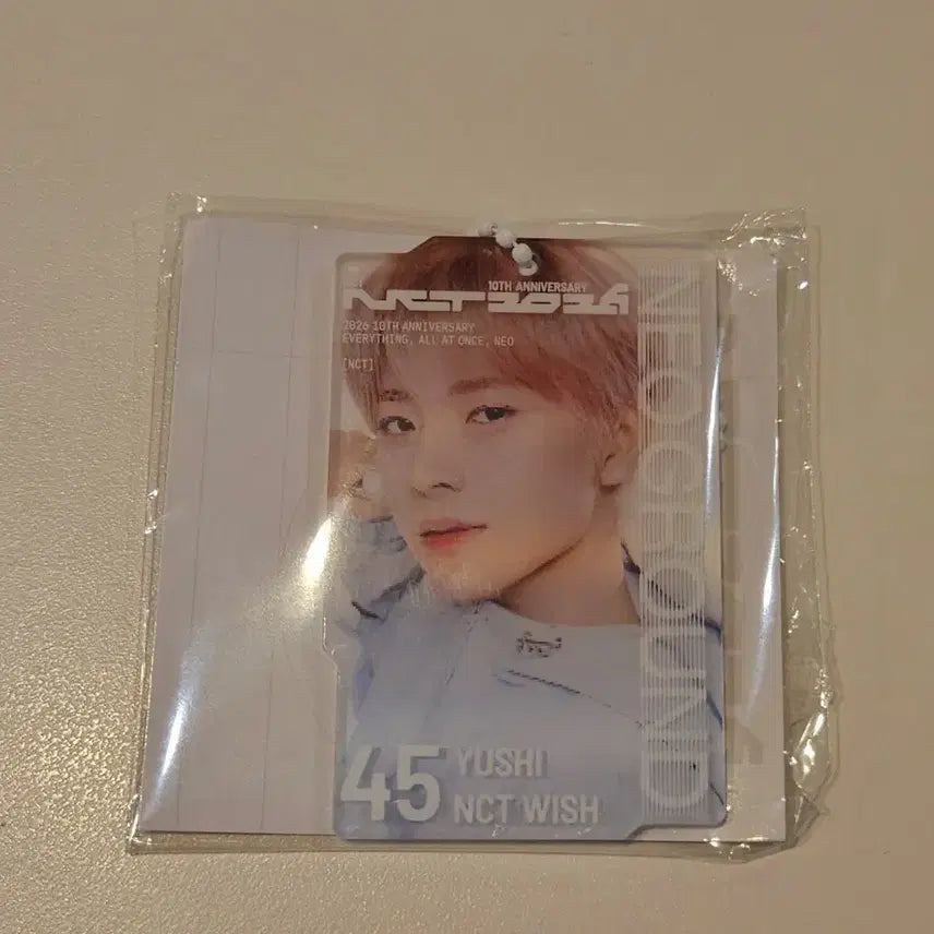 [BUNJANG] NCT Wish Yushi Neo Ground Lenticular Acrylic Keyring / 유우시 네오그라운드 렌티큘러 아크릴 키링