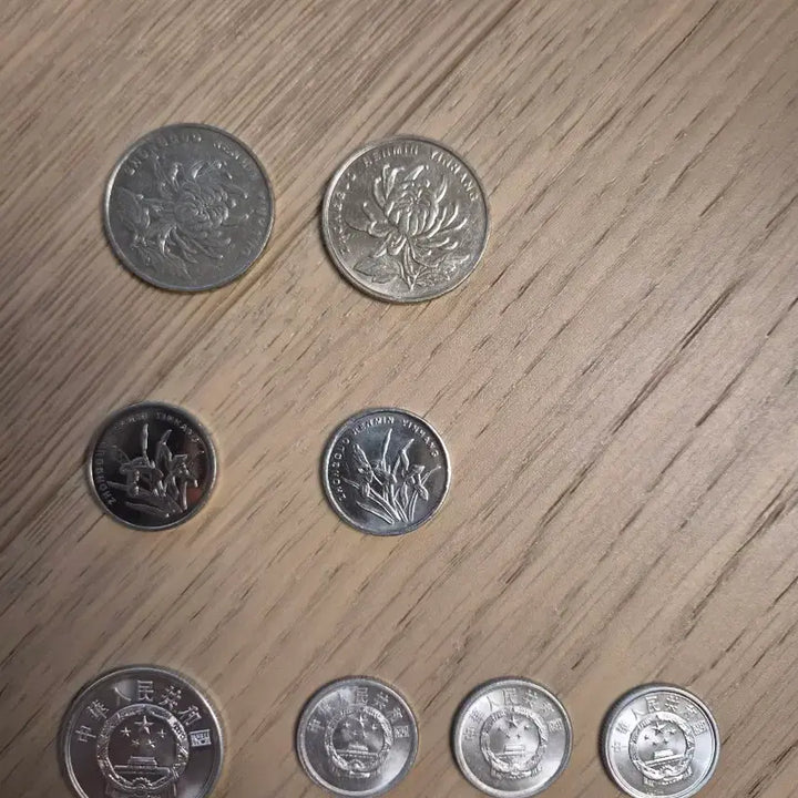 [BUNJANG] Collection of Chinese Coins (8 types) / 중국 주화 모음