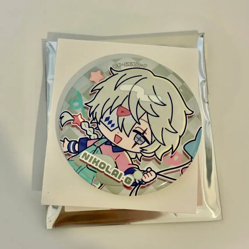 [BUNJANG] Bungo Stray Dogs Nikolai Gogol Badge / 문스독 니콜라이 고골 뱃지 새상품 굿즈 양도 판매
