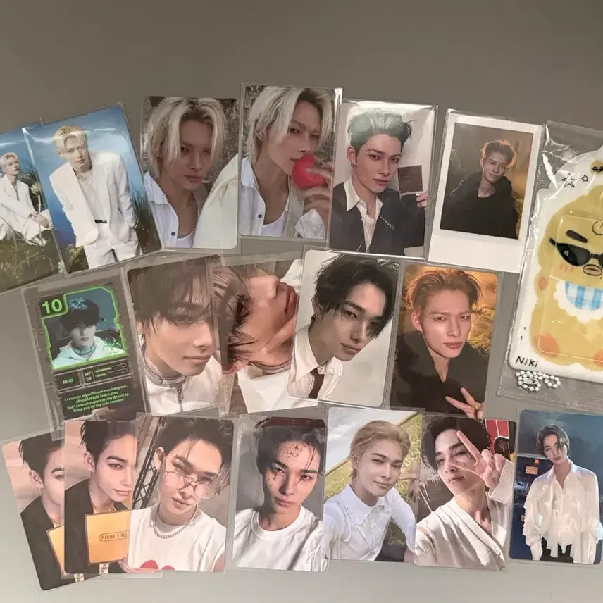 [BUNJANG] ENHYPEN Niki Photocard &amp; Photocard Holder Bundle Set / 엔하이픈 니키 niki 포카+포카 홀더 일괄