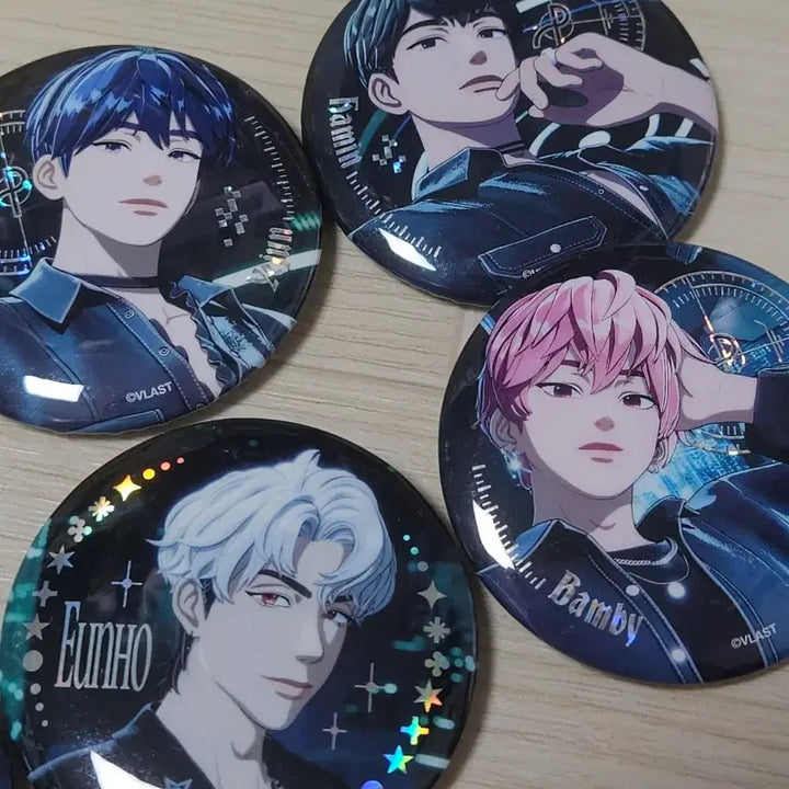 [BUNJANG] PLAVE Canned Badges Bundle Set / 플레이브 캔뱃지 8개 일괄 판매