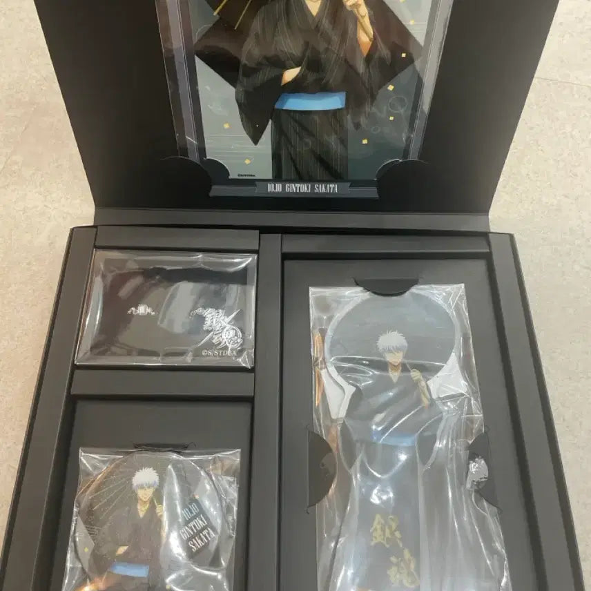 [BUNJANG] Gintama Gintoki Happy Birthday Ring Set (Unsealed Box) / 은혼 긴토키 해피버스데이 생일 반지 세트 미개봉