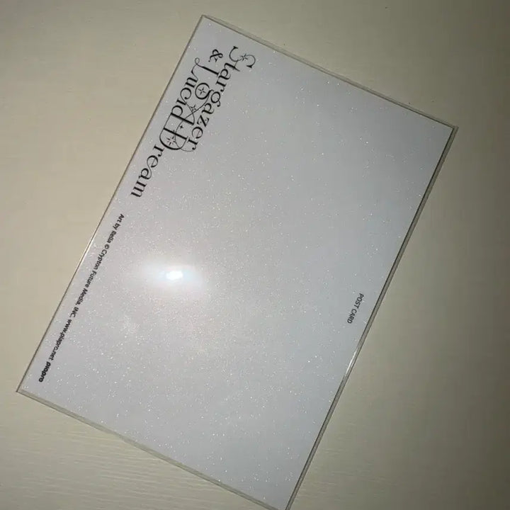 [BUNJANG] Hatsune Miku Rella Postcard / 하츠네 미쿠 Rella 엽서