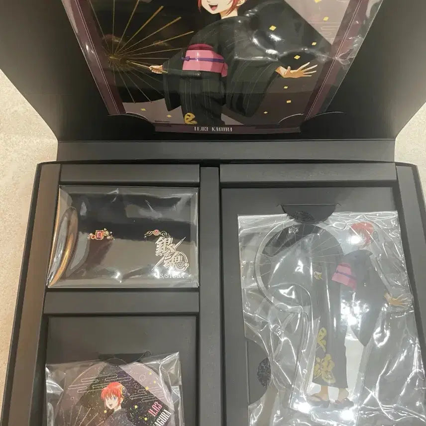 [BUNJANG] Gintama Kagura Birthday Box Ring Set (Sealed) / 은혼 카구라 해피버스데이 박스 반지세트 미개봉