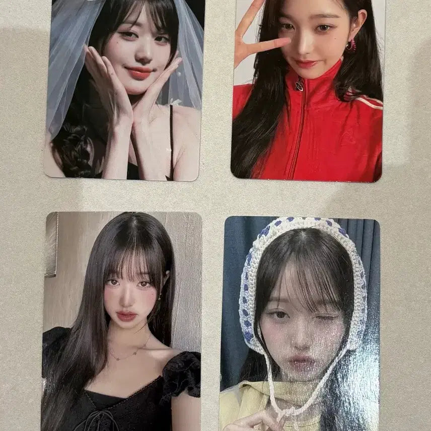 [BUNJANG] IVE Jang Wonyoung Photocard Set (4 pcs) / 장원영 포카 4개