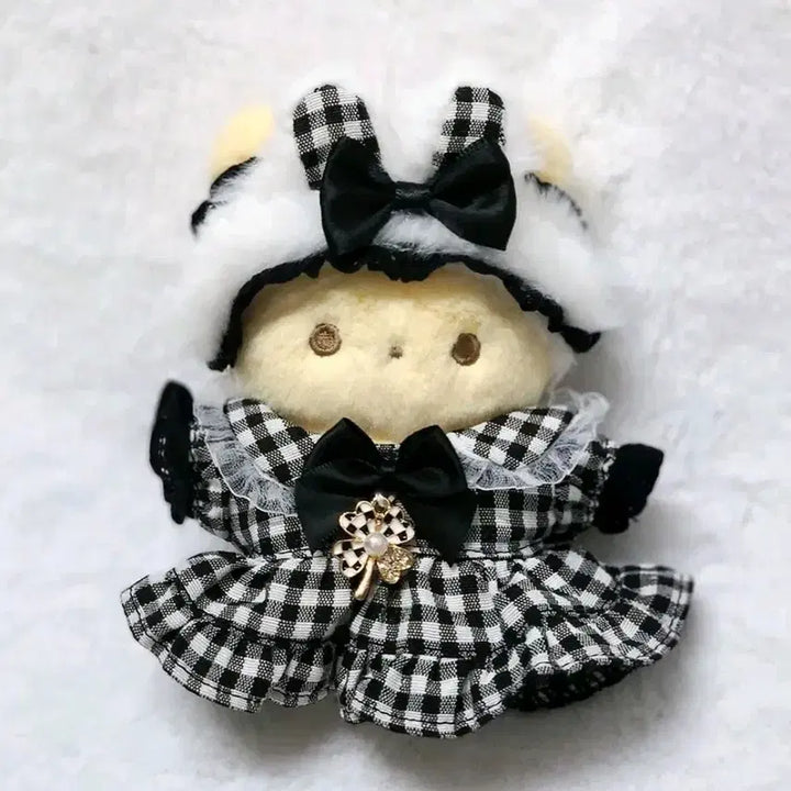 [BUNJANG] 10cm Doll Maid Outfit / 10cm 메이드복 솜인형 솜깅 옷 급처분