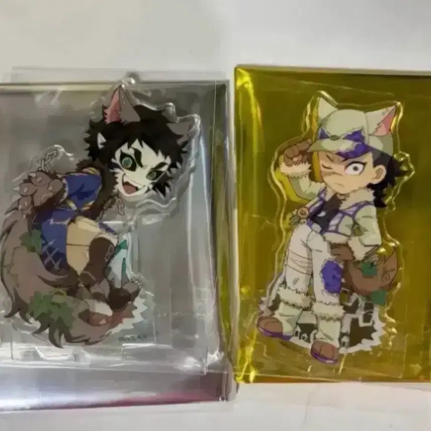 [BUNJANG] Demon Slayer Genya Shinazugawa &amp; Kaigaku Halloween Acrylic Standee Bundle Set (Sealed) / 일괄) 귀칼 귀멸의 칼날 겐야 카이가쿠 할로윈 아크릴 스탠드 미개봉