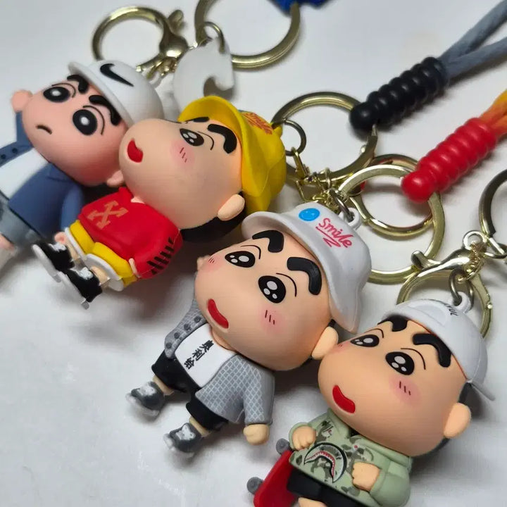 [BUNJANG] Crayon Shin-chan Shin-chan Keyring Bundle Set / [짱구는못말려] 짱구 키링 일괄 판매